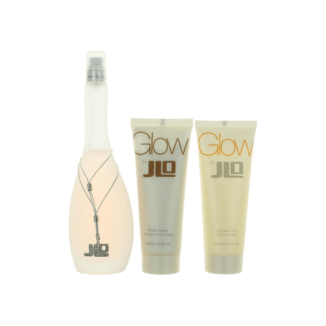 Jlo-Jennifer-Lopez-Glow-Kit-Eau-De-Toilette-100ml---Shower-gel-75ml---Body-75ml