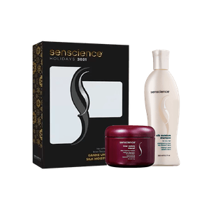 Senscience-Kit--Inner-Restore-Intensif-Mascara-150ml----Silk-Moisture-Shampoo-300ml