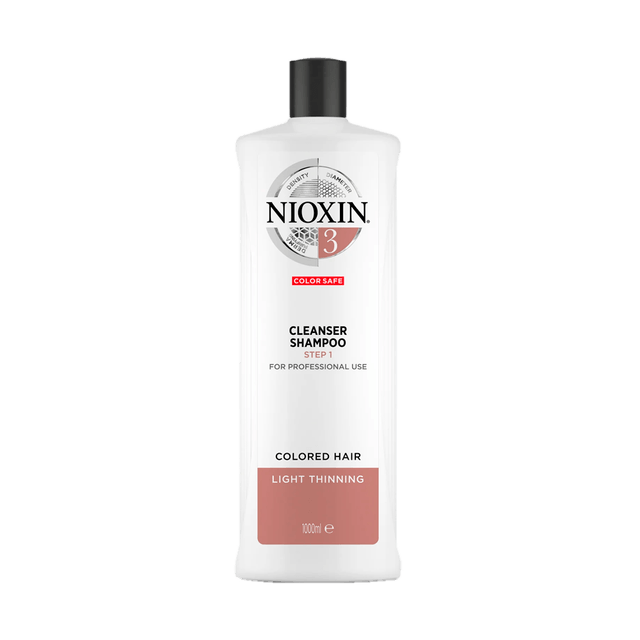 Nioxin-System-3-Cleanser-Step-1-Color-Safe---Shampoo-1000ml
