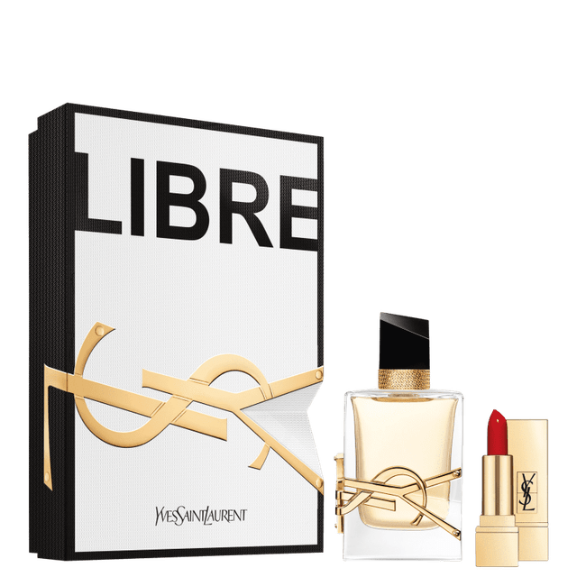 Yves-Saint-Laurent-Kit-Libre---Eau-de-Parfum-50-ml---Batom-