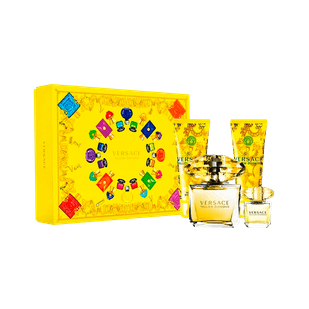 Versace-Kit-Yellow-Diamond--Eau-de-Toilette-90ml---Miniatura-5ml---Locao-Corporal-100ml---Gel-de-Banho-100ml