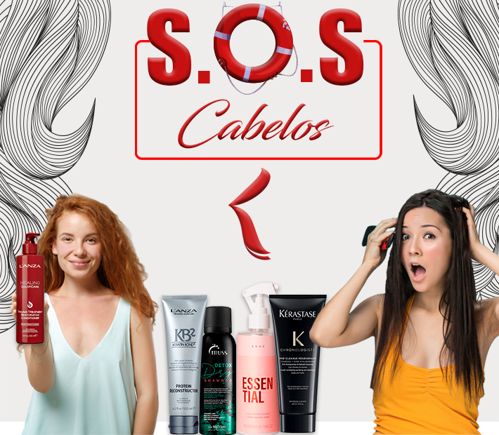 S.O.S Cabelos | Melhores produtos para a saúde dos seus cabelos 💇‍♀