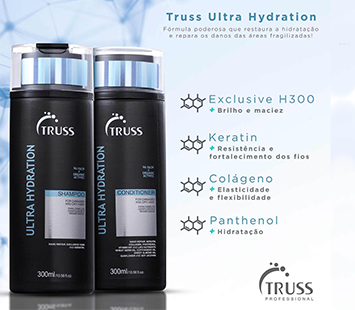 Truss Professional | Ultra Hydration restaura e hidrata cabelos fragilizados 💁‍♀️
