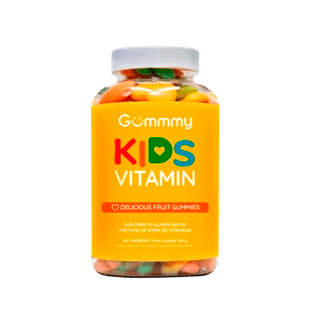 Gummmy-Hair-Vitamin-Kids-Fruit-Flavor---Vitamina-Pastilha-de-Goma-60-unidades