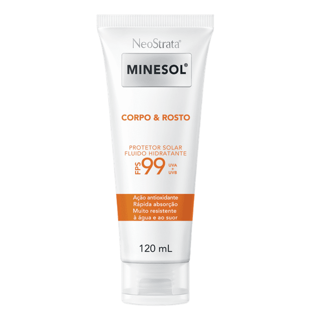 Minesol-NeoStrata-Corpo---Rosto-Antioxidante-FPS-99---Protetor-Solar-Fluido-Hidratante-120ml