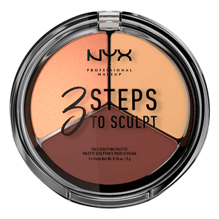 NYX-3-Steps-Trio-Contorno---Iluminador
