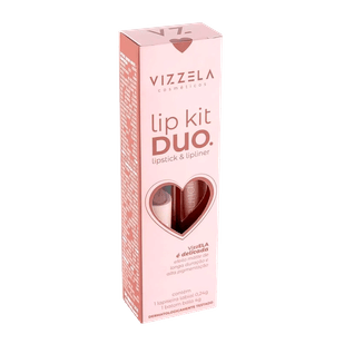 Vizzela-Lip-Kit-Duo-01--Delicada----Batom-e-Lapiseira-Labial