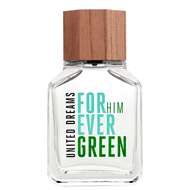 Benetton Forever Green United Dreams Eau de Toilette - Perfume Masculino 100ml 100ml