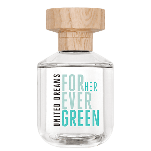 Benetton Forever Green United Dreams Eau de Toilette - Perfume Feminino 80ml 80ml