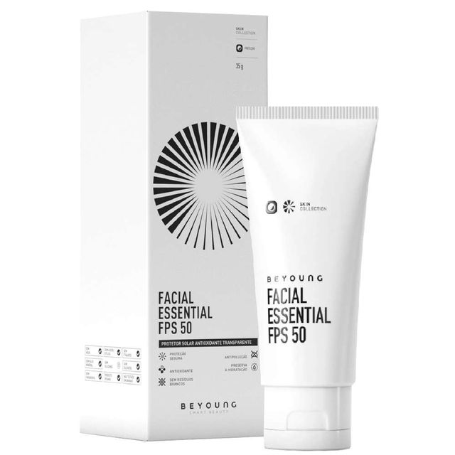 Beyoung Essential FPS 50 - Protetor Solar Facial 35G 35g