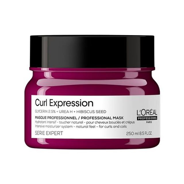 L'Oréal Professionnel Serie Expert Curl Expression 2.5% - Máscara de Hidratação 250ml Loreal Curl Expression Masq 2.5% Toucher Naturel Se