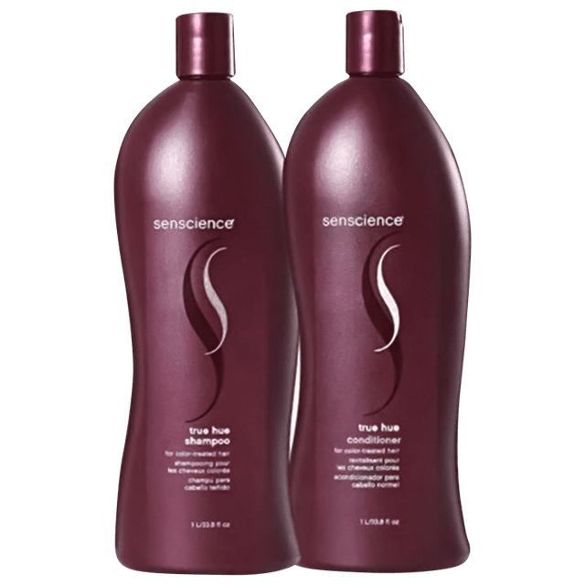 Senscience Kit True Hue Shampoo 1000ml + Condicionador 1000ml