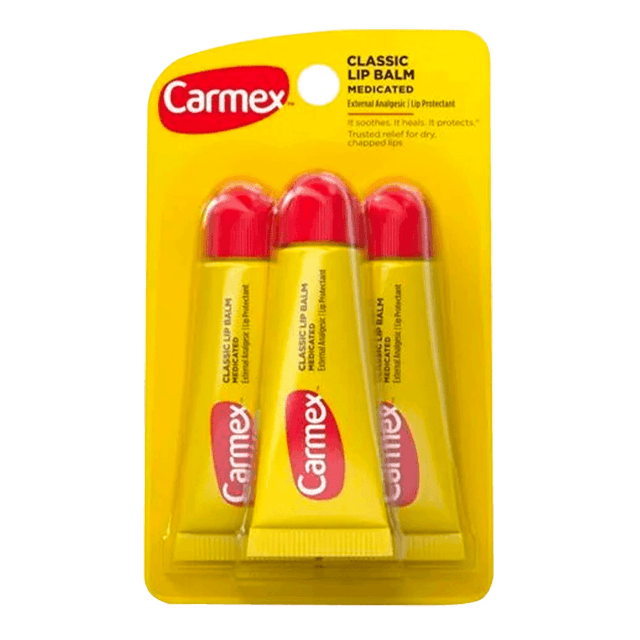 Kit Carmex Classic Original c/3 lip Balm - Hidratante Labial 10g