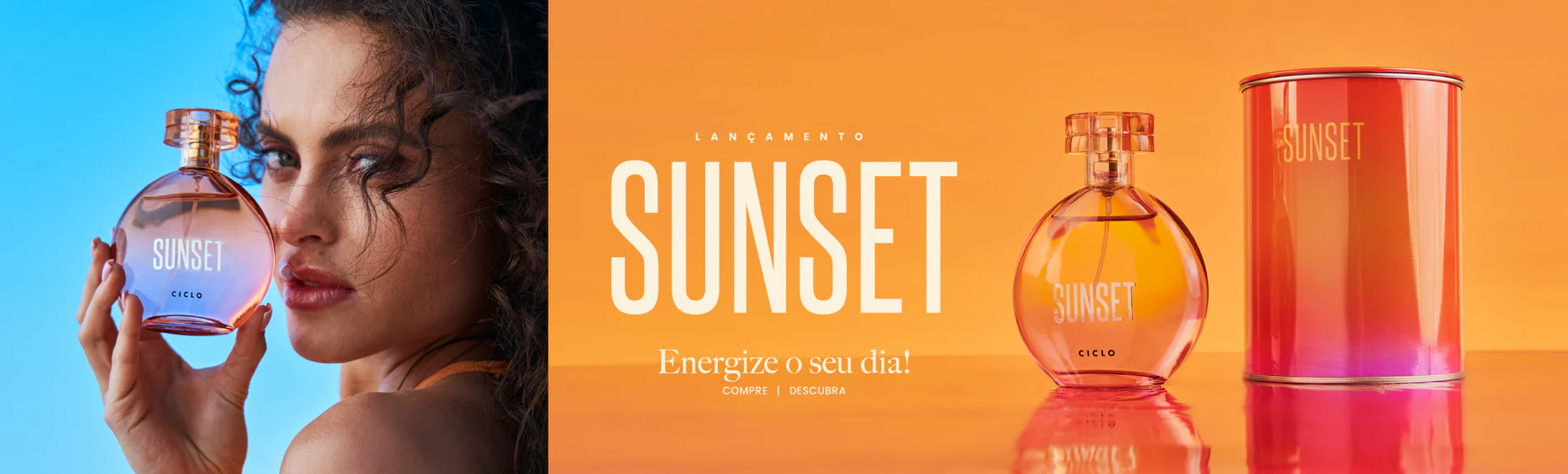 Energize seu dia! | Sunset by Ciclo Cosméticos