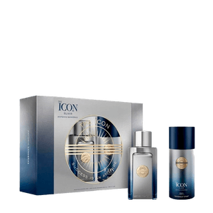 Kit-Antonio-Banderas-The-Icon-Elixir-Eau-de-Parfum-100ml---Desodorante-Spray-150ml