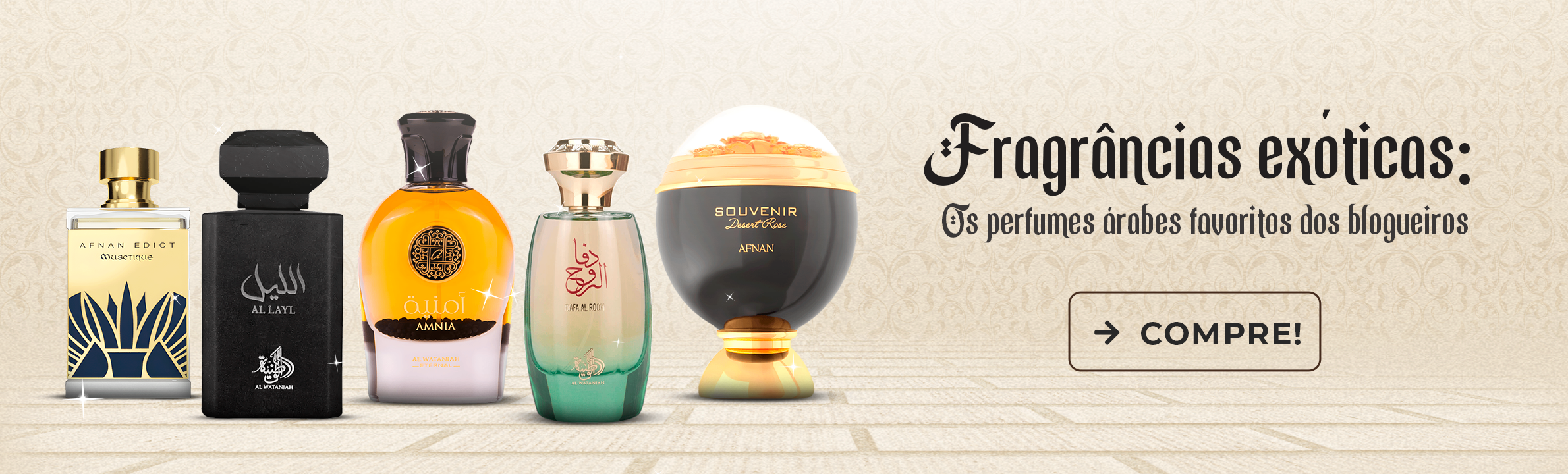 Perfumes Árabes | Experiência de Luxo com Preços Acessíveis