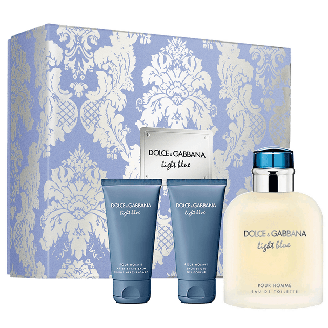 Dolce e Gabbana Kit Light Blue Shower Gel 50ml + Eau de Toilette 100ml + Balm 50ml