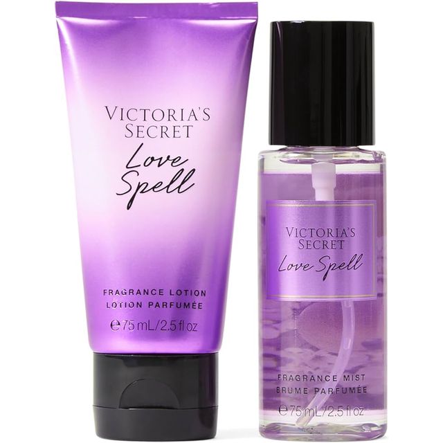 Kit Victoria's Secret Love Spell - Body Splash 75ml + Body Lotion 75ml