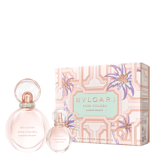 Kit Bvlgari Rose Goldea For Her - Perfume Eau de Parfum 75ml + Eau de Parfum 15ml NULO